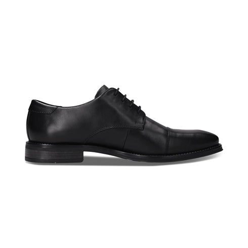 Bugatti Men's Black Wide Fit Leather Derby Lace Shoe 311-AYN02-1000-1000