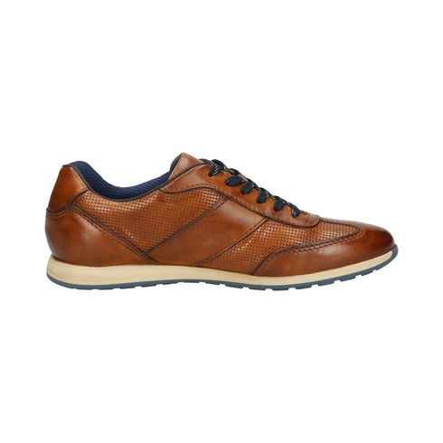 Bugatti Thorello Men's Cognac Leather Trainers 311-A9Q05-4000-6300