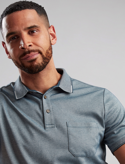 Vedoneire Nusa Dua Men's Cotton-Blend Polo Shirt — Regular Fit | 3137