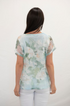 Jessica Graaf Layered Lace Floral T-Shirt Mint Short Sleeve 31441-031