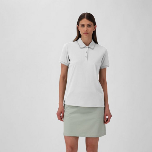 CMP Womens White Technical Stretch Dry Function Outdoor Polo Shirt 31T5066