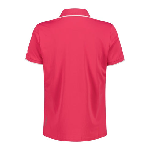 CMP Womens Magenta Technical Stretch Dry Function Outdoor Polo Shirt 31T5066