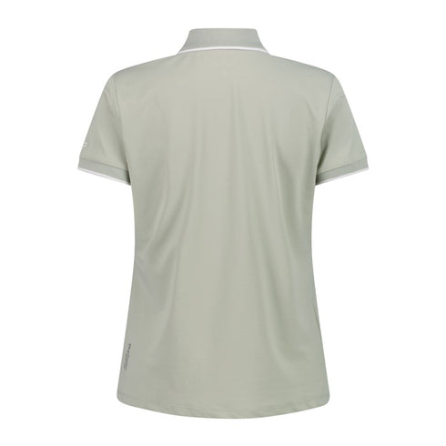 CMP Womens Pistacchio Technical Stretch Dry Function Outdoor Polo Shirt 31T5066