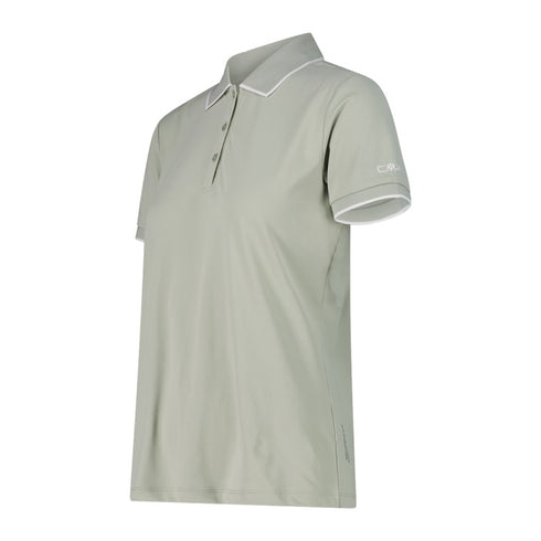CMP Womens Pistacchio Technical Stretch Dry Function Outdoor Polo Shirt 31T5066