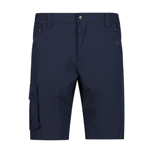 CMP Mens Black Blue Stretch Cargo Dry Function Hiking Bermuda Shorts 31T5637