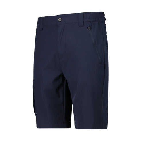 CMP Mens Black Blue Stretch Cargo Dry Function Hiking Bermuda Shorts 31T5637