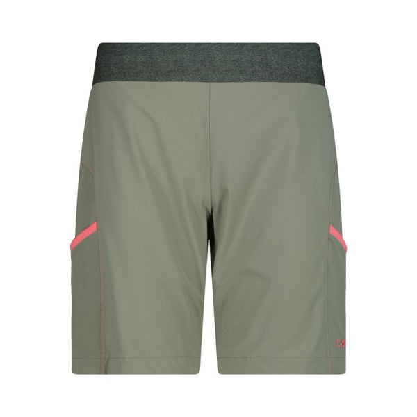 CMP Womens Avocado Green Ultralight Stretch Dry Function Hiking Shorts 31T7706