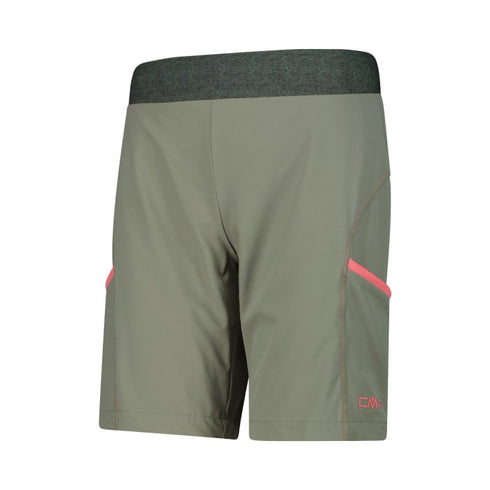 CMP Womens Avocado Green Ultralight Stretch Dry Function Hiking Shorts 31T7706
