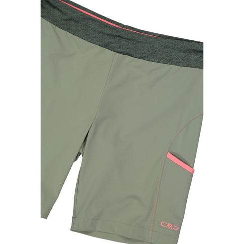 CMP Womens Avocado Green Ultralight Stretch Dry Function Hiking Shorts 31T7706