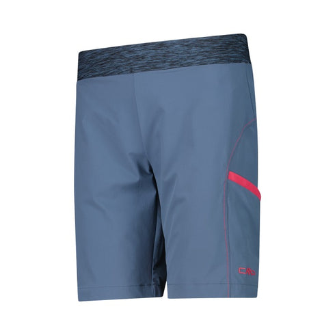 CMP Womens Hiking Bermuda Shorts Space Blue 31T7706