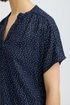 Fransa FRLAYA Blouse Navy Blazer Blue Dotted Print 20617499