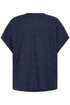 Fransa FRLAYA Blouse Navy Blazer Blue Dotted Print 20617499