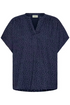 Fransa FRLAYA Blouse Navy Blazer Blue Dotted Print 20617499