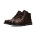 Bugatti Laced Leather Zip Ankle Boot 321AYG303200 - Dark Brown