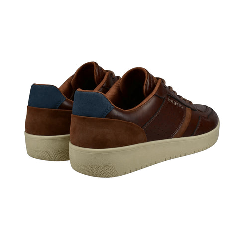 Bugatti Men's LLOPART 322AXI015 in Brown Synthetic Casual Sneaker