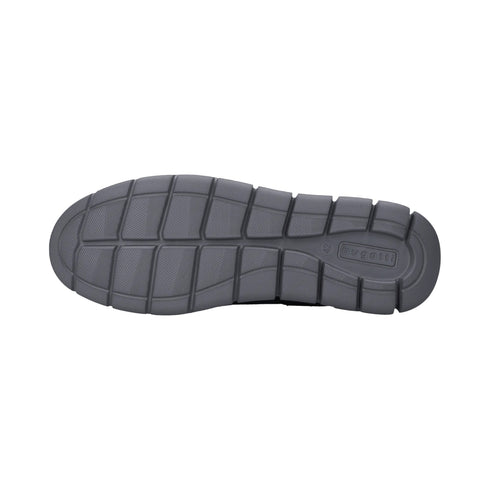 Bugatti Grind Wide Fit Leather Casual Sneaker in Dark Blue 322-AXQ01-1569-4141