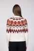 Jessica Graaf Fair Isle Patterned Knit Cardigan 32225-054 - Cream