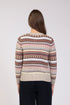 Jessica Graaf Fair Isle Patterned Knit Cardigan 32388-051 - Beige
