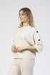 Jessica Graaf Button Detail Three-Quarter Sleeve Knit Jumper 32455-054 - Cream