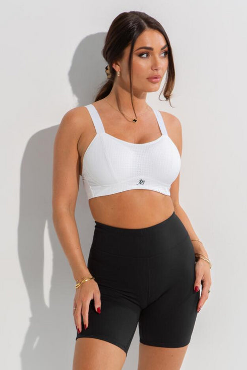 Pour Moi Energy Empower Underwired Lightly Padded Sports Bra – White PM97003