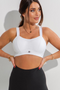 Pour Moi Energy Empower Underwired Lightly Padded Sports Bra – White PM97003