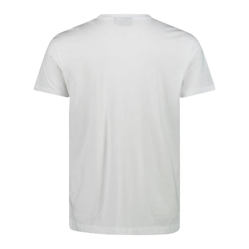 CMP Men's stretch cotton t-shirt with logo 32D8147P