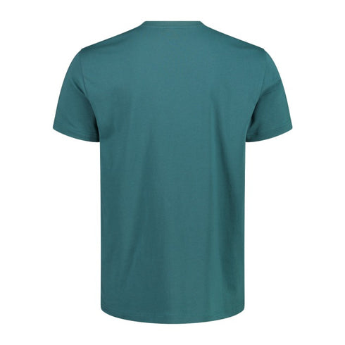 CMP Men's stretch cotton t-shirt with logo 32D8147P