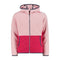CMP Girl’s Full Zipper Hooded Fleece Jacket - Colour Block 32H1375