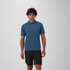 CMP Long Sleeved Jersey Polo Shirt Petroleum Blue 32T5247
