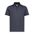 CMP Mens Black Blue Stretch Jersey Dry Function Training Polo Shirt 32T5247