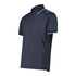 CMP Mens Black Blue Stretch Jersey Dry Function Training Polo Shirt 32T5247