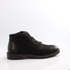Bugatti Nubuck Zip and Lace Ankle Boot 331-AO933 - Black