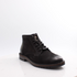 Bugatti Nubuck Zip and Lace Ankle Boot 331-AO933 - Black