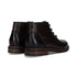 Bugatti Laced Leather Zip Boot 331-AYR31 - Dark Brown