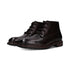 Bugatti Laced Leather Zip Boot 331-AYR31 - Dark Brown
