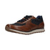 Bugatti Cirino Men's Cognac Hand Finished Two-Tone Leather Sneakers 335-A021P-4169-6341
