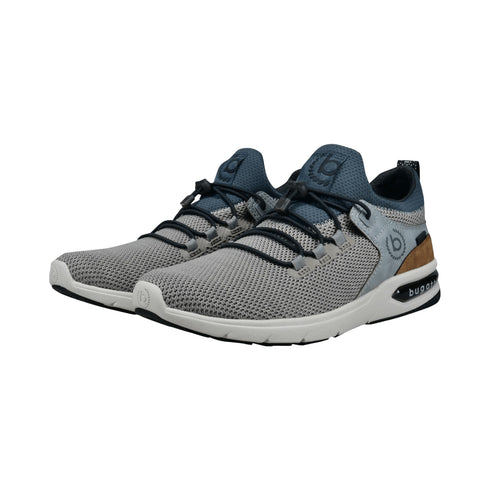 Bugatti Numbis Men's Beige Multi-Tone Textile Sneakers with Toggle Lace System 342-65860-6969-5211