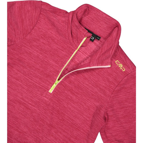 CMP Girl's Melange Second-Layer Turtle Neck Fleece 34G4785