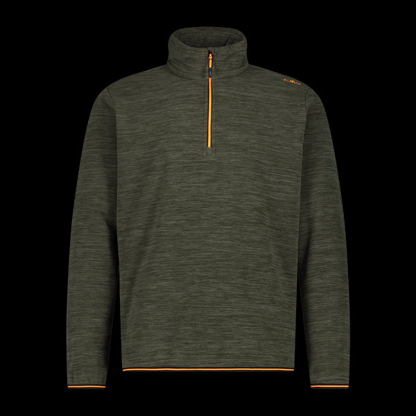 CMP Men's melnage Arctic Fleece turtleneck 1/4 zip top 34G4897