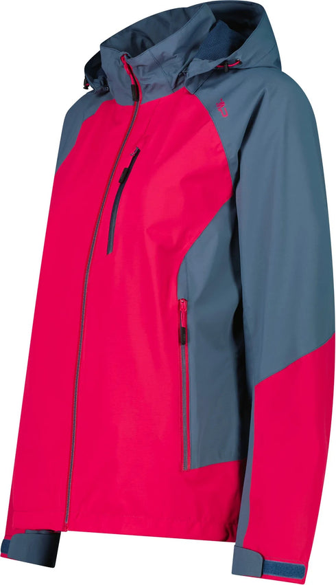 CMP Womens Waterproof Zip Hood Outdoor Jacket Magenta 34Z5166-B807