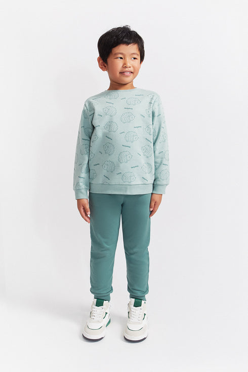 Street Monkey Girls' 2-Piece Outfit - Little Hedgehog Design 354053