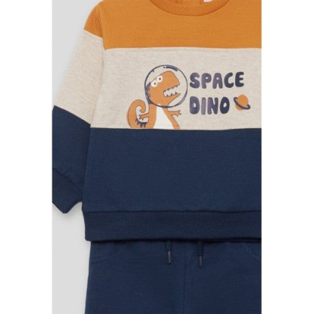 Street Monkey Boys' 2-Piece Sports Outfit - Space Dino 354063
