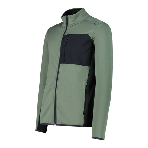 CMP Men's Grid Tech Fleece Jacket 35G3077