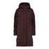 CMP Womens Long Down Coat 35K3676 C595 - Black Berry