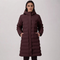 CMP Womens Long Down Coat 35K3676 C595 - Black Berry