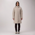 CMP Womens Long Down Coat 35K3676 P220 - Kaki Cream