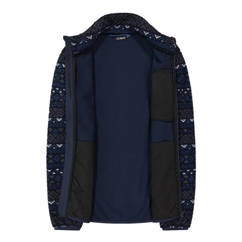 CMP Men's HighLoft Faux Fur Fleece Jacket 35P3867