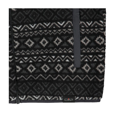 CMP Men's HighLoft Faux Fur Fleece Jacket 35P3867