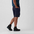 CMP Mens Black Blue Technical Stretch Dry Function Multi Pocket Hiking Shorts 35T5357