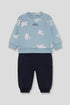 Street Monkey | Boys Polar Bear Print Sweatshirt and Trousers Set 364054 - Blue
